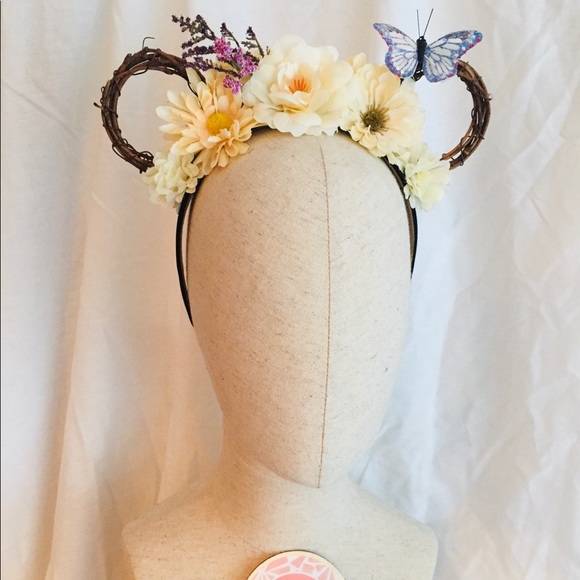 Disney Ins Epcot Flower Garden Festival Mouse Ears - Picture 2 of 3